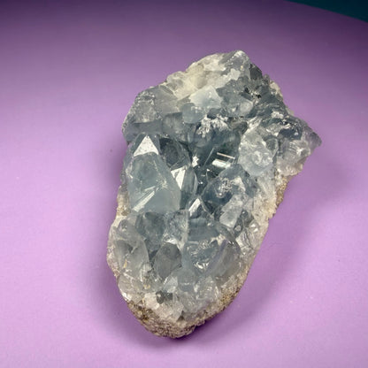 Celestite Small Cluster Geode