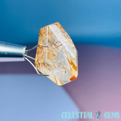 Rutilated Quartz Mini Gemstone Specimen