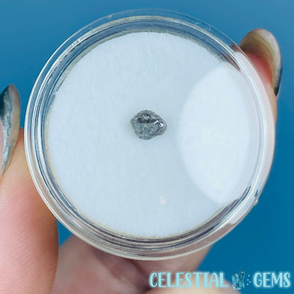 Salt & Pepper Diamond Tiny Crystal Specimen in Pottle (Video)