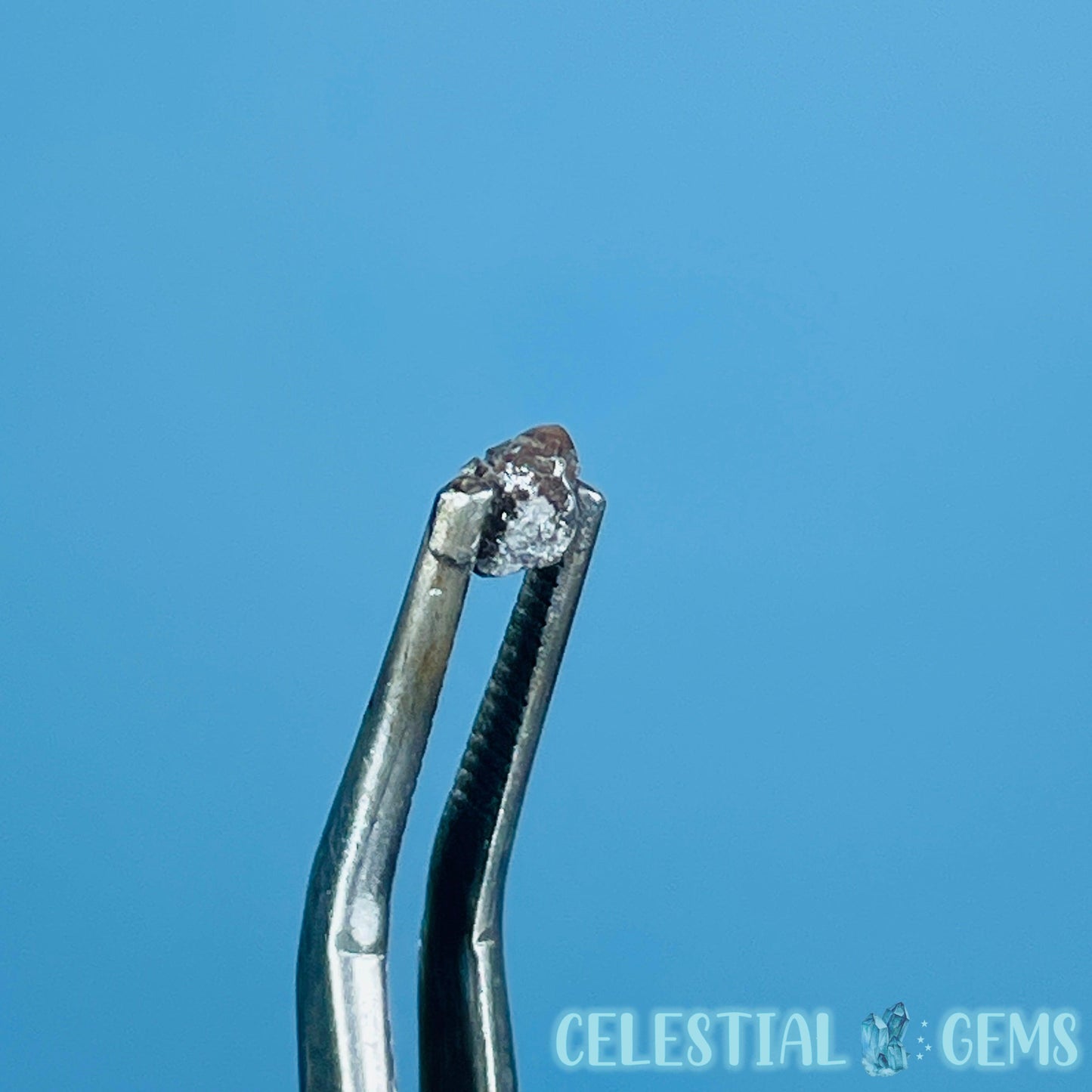 Salt & Pepper Diamond Tiny Crystal Specimen in Pottle (Video)