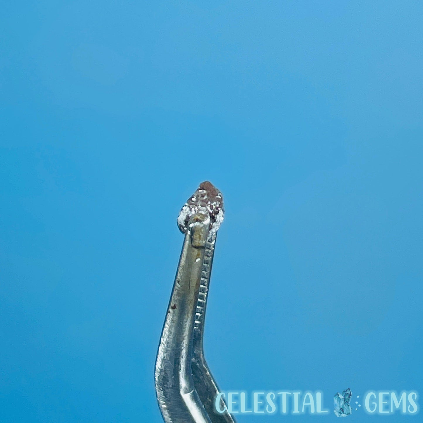 Salt & Pepper Diamond Tiny Crystal Specimen in Pottle (Video)