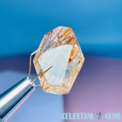 Rutilated Quartz Mini Gemstone Specimen