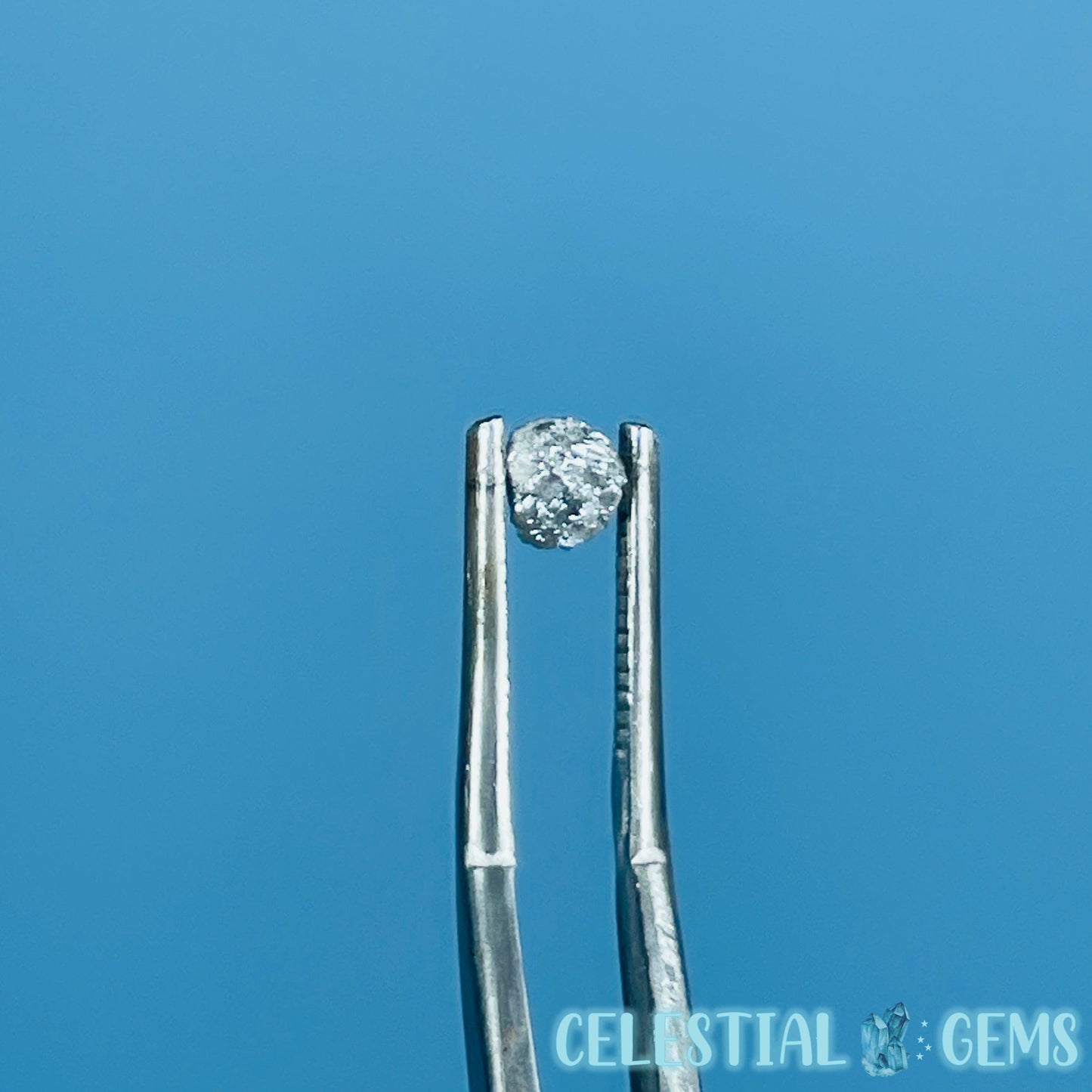 Salt & Pepper Diamond Tiny Crystal Specimen in Pottle (Video)