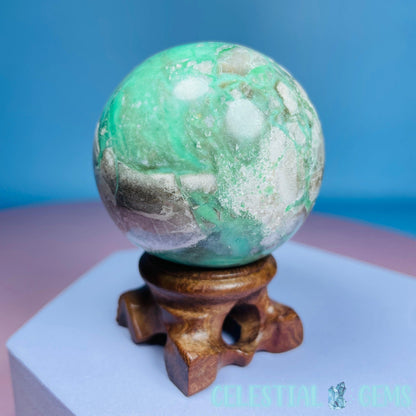 Variscite Medium Sphere