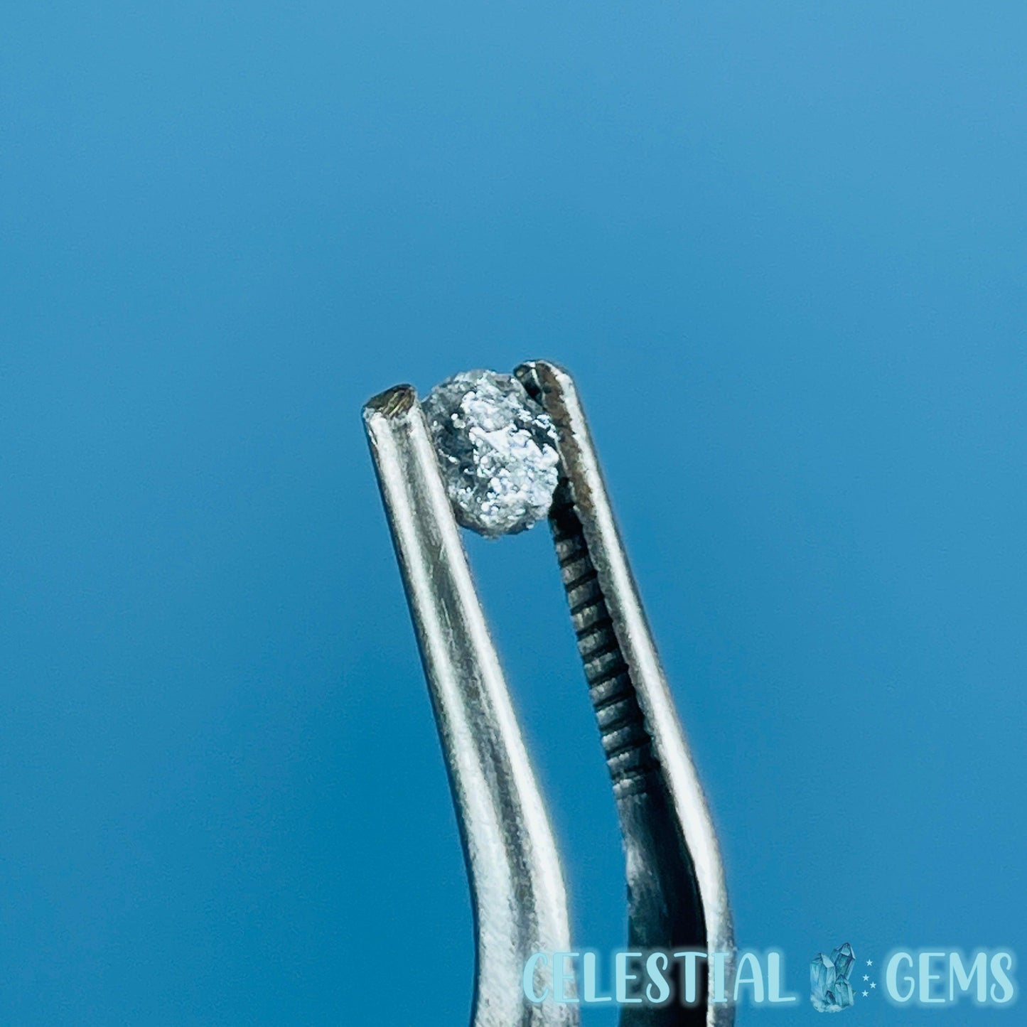 Salt & Pepper Diamond Tiny Crystal Specimen in Pottle (Video)