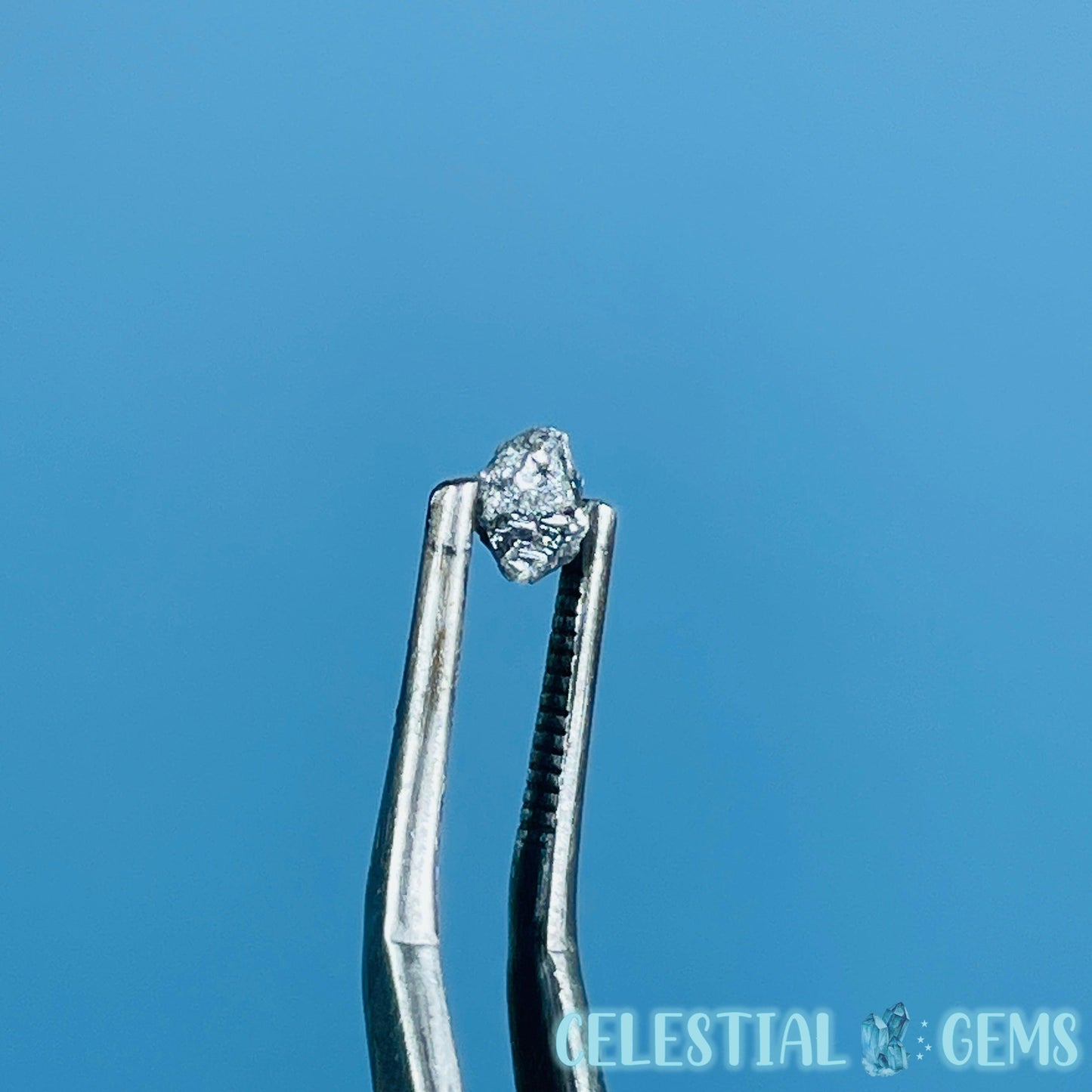 Salt & Pepper Diamond Tiny Crystal Specimen in Pottle (Video)