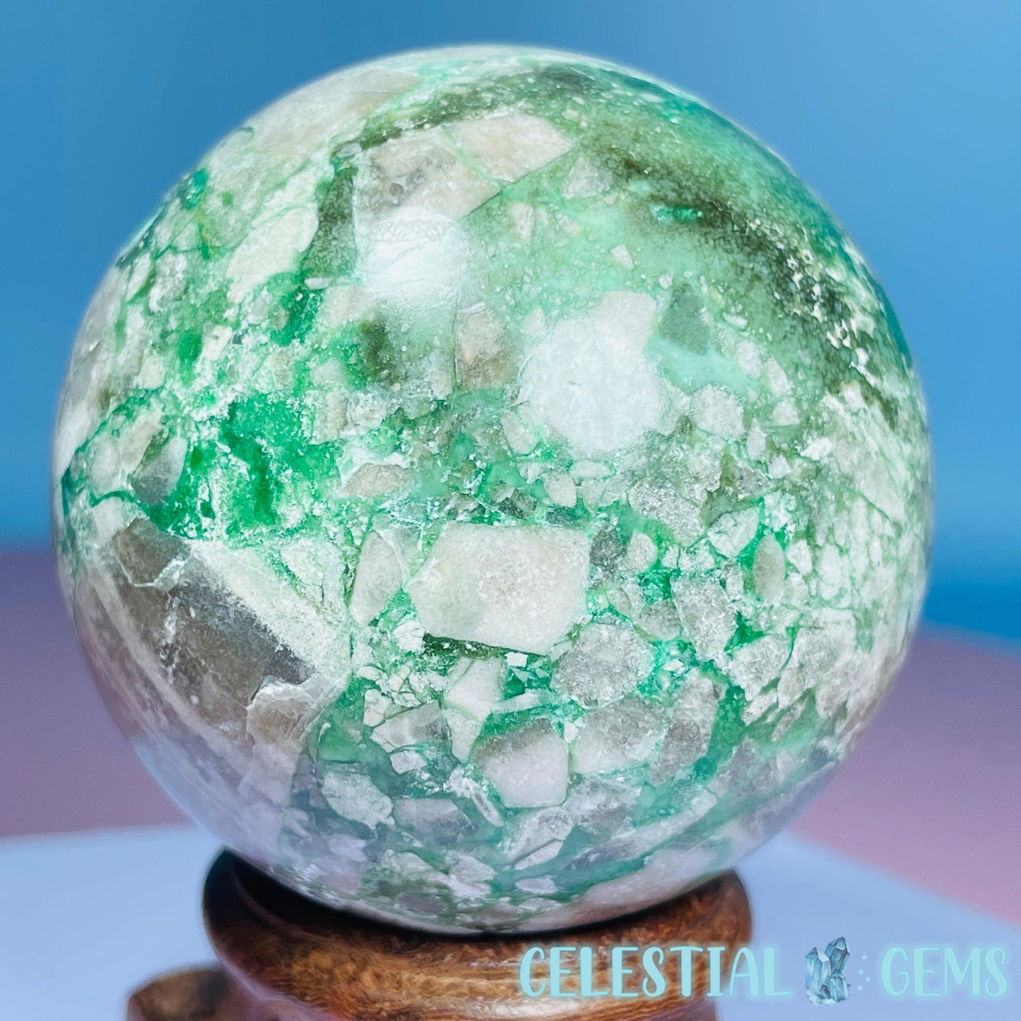 Variscite Medium Sphere