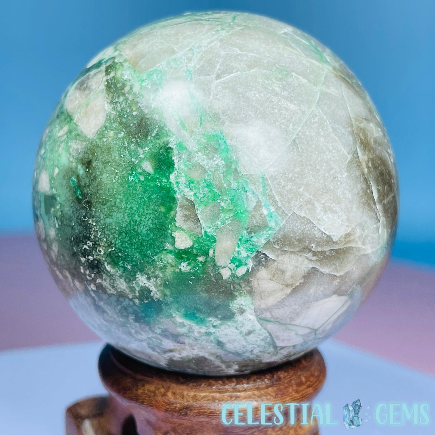 Variscite Medium Sphere