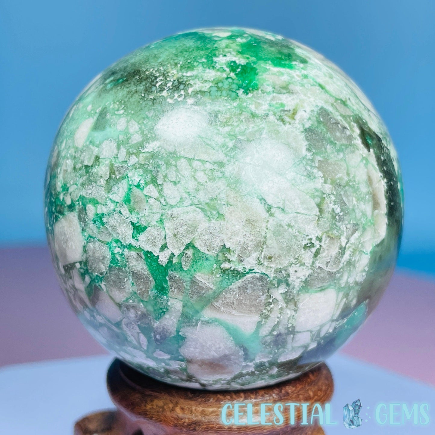 Variscite Medium Sphere