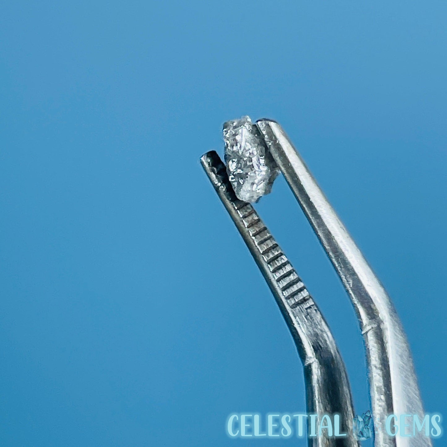 Salt & Pepper Diamond Tiny Crystal Specimen in Pottle (Video)