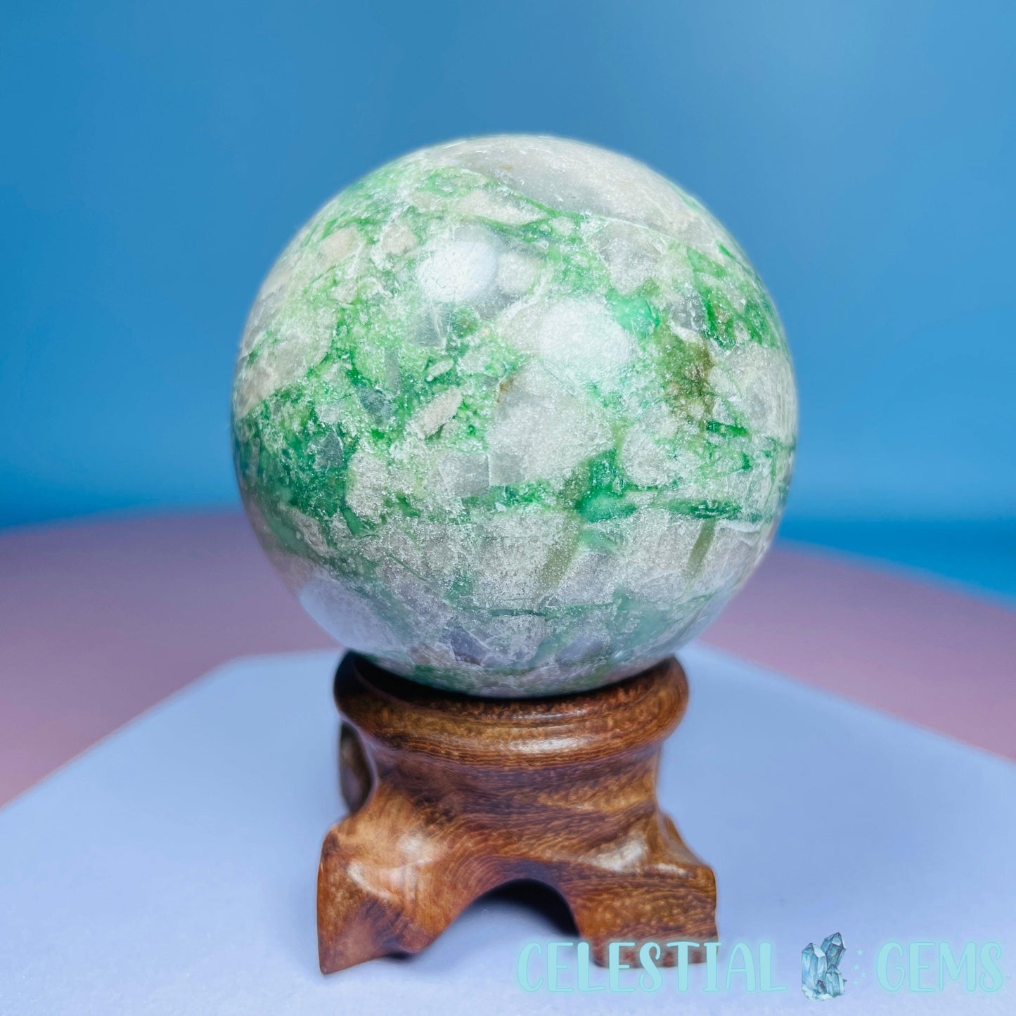 Variscite Medium Sphere