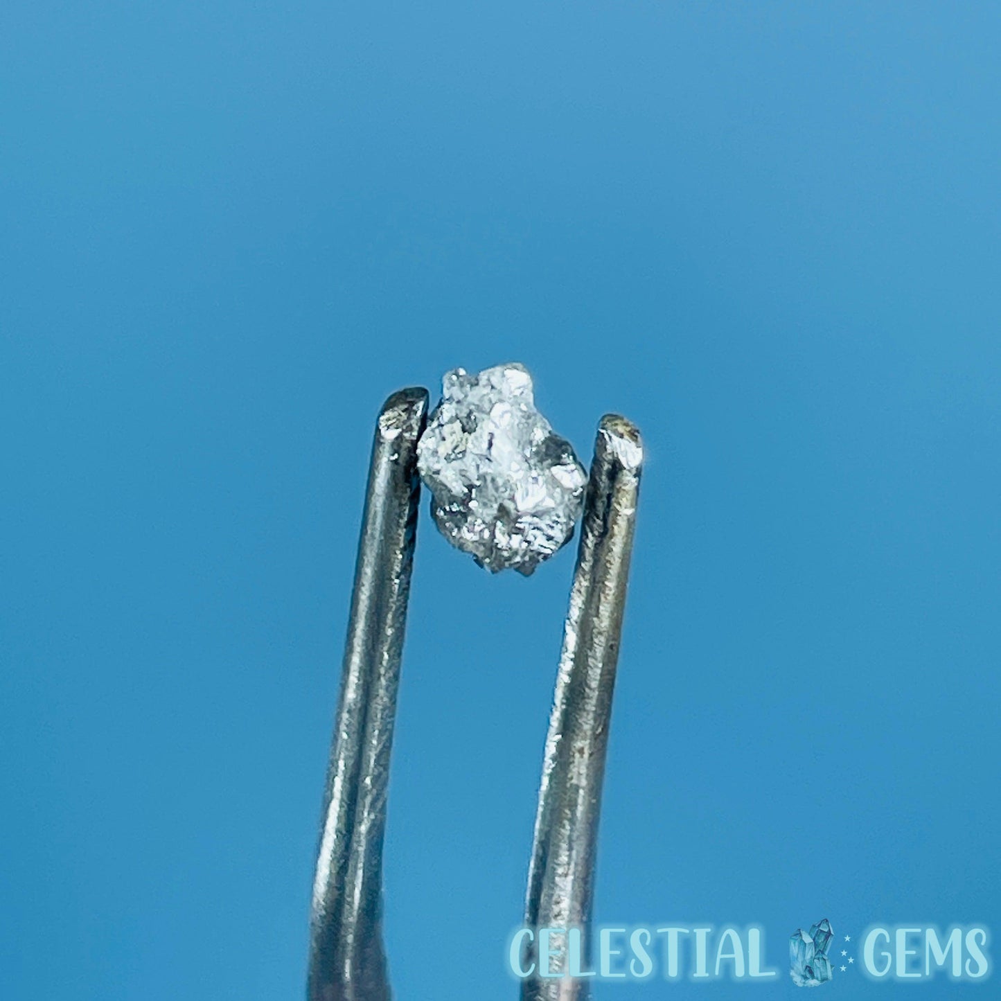 Salt & Pepper Diamond Tiny Crystal Specimen in Pottle (Video)