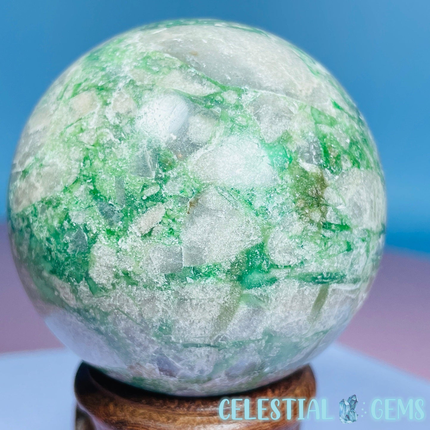 Variscite Medium Sphere