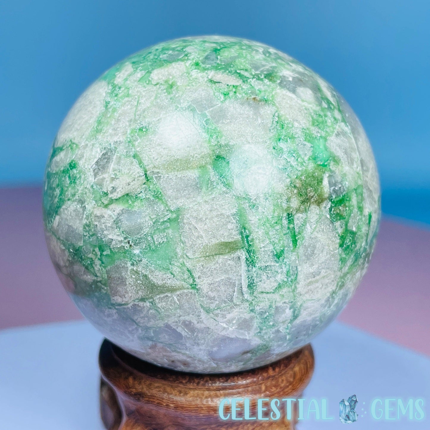 Variscite Medium Sphere