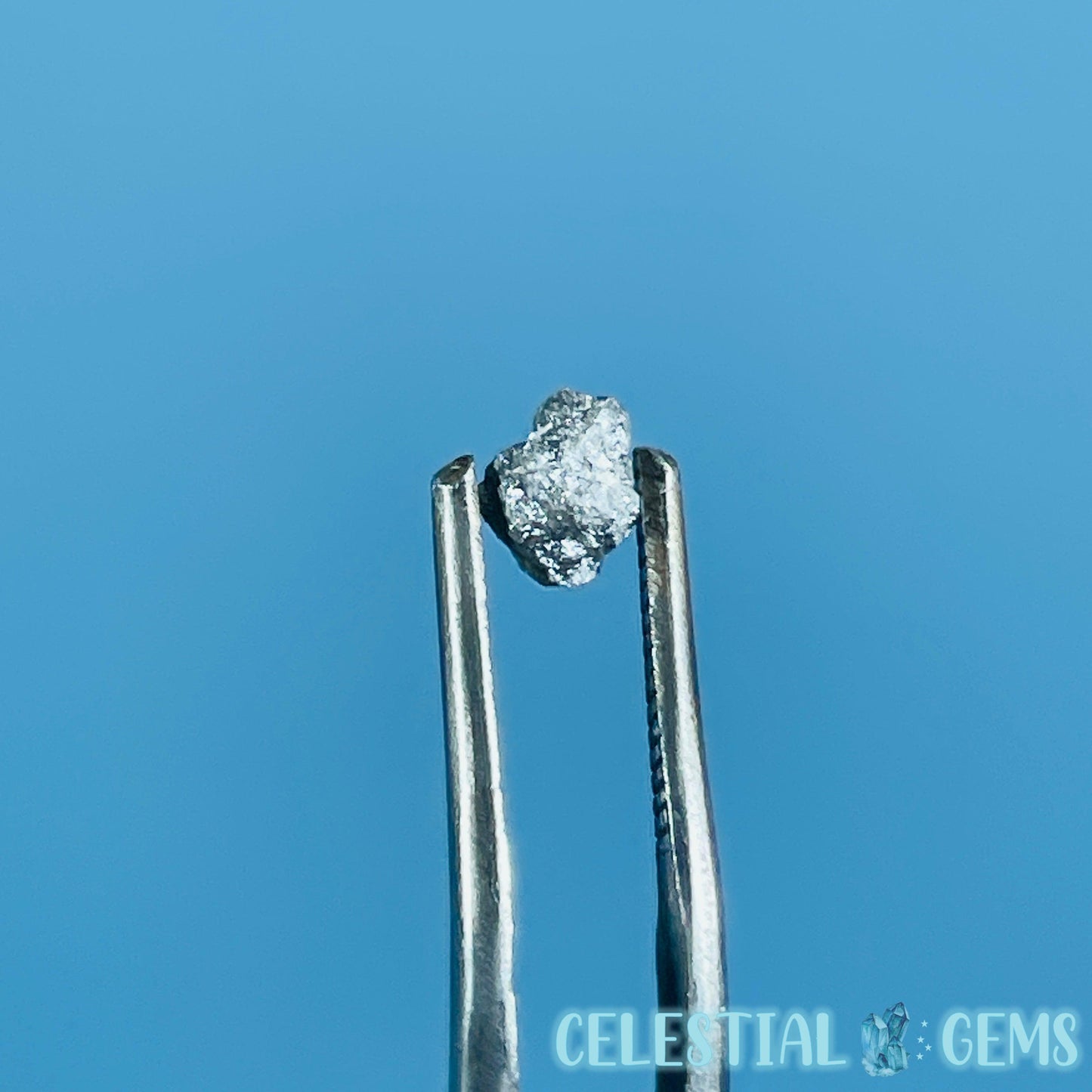 Salt & Pepper Diamond Tiny Crystal Specimen in Pottle (Video)