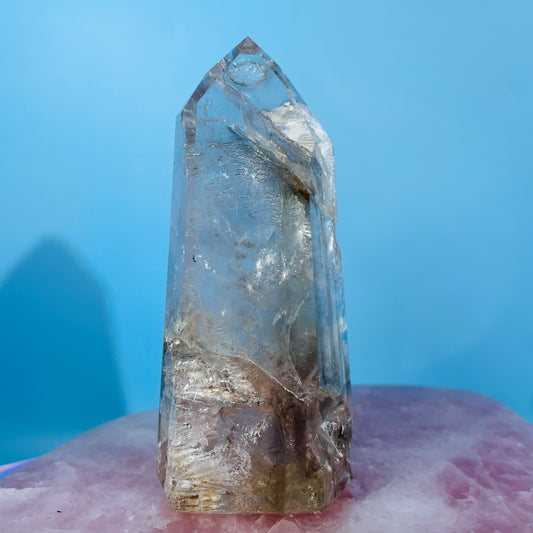 Skeletal Smoky Quartz Medium Tower