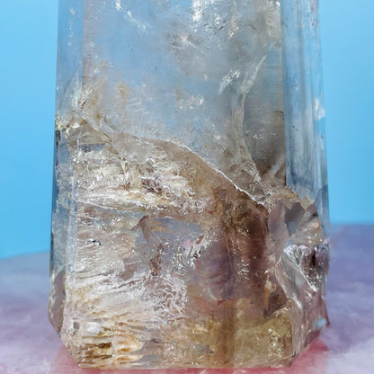 Skeletal Smoky Quartz Medium Tower