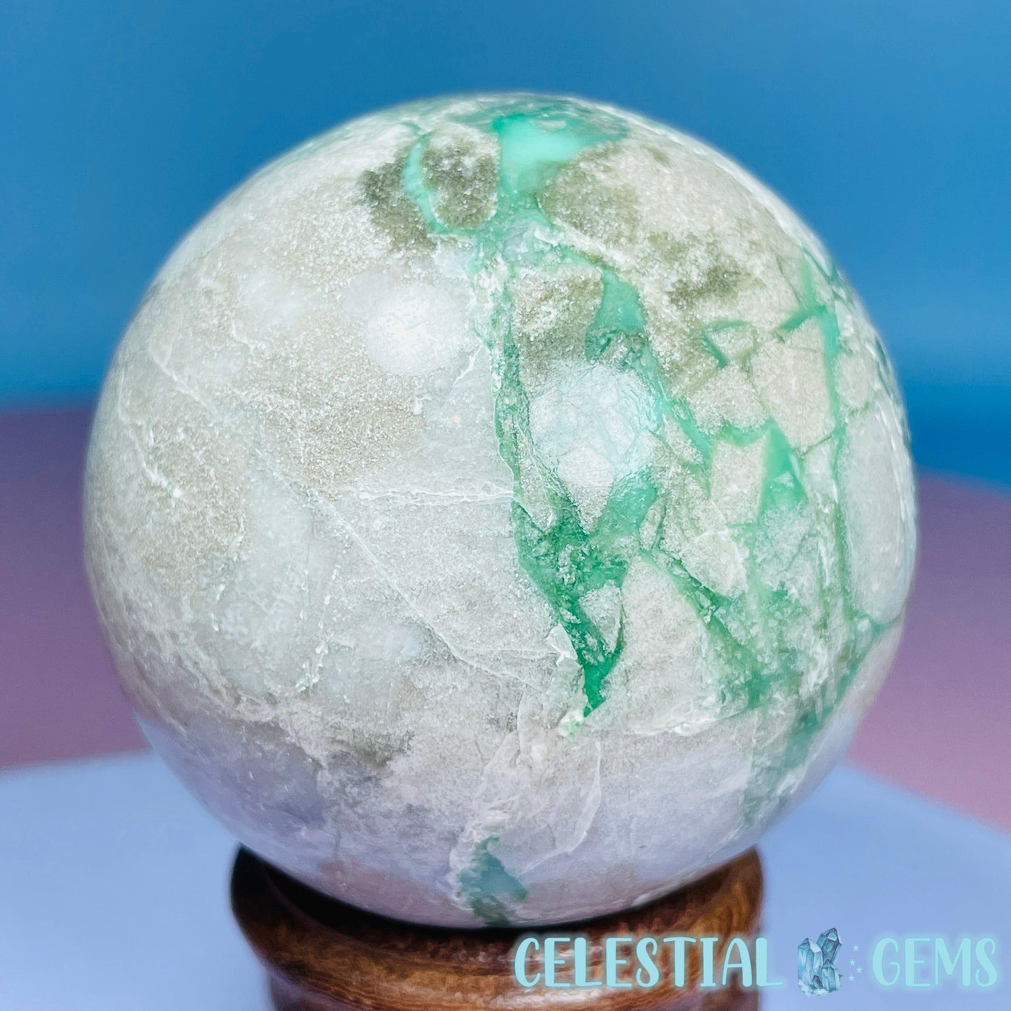 Variscite Medium Sphere