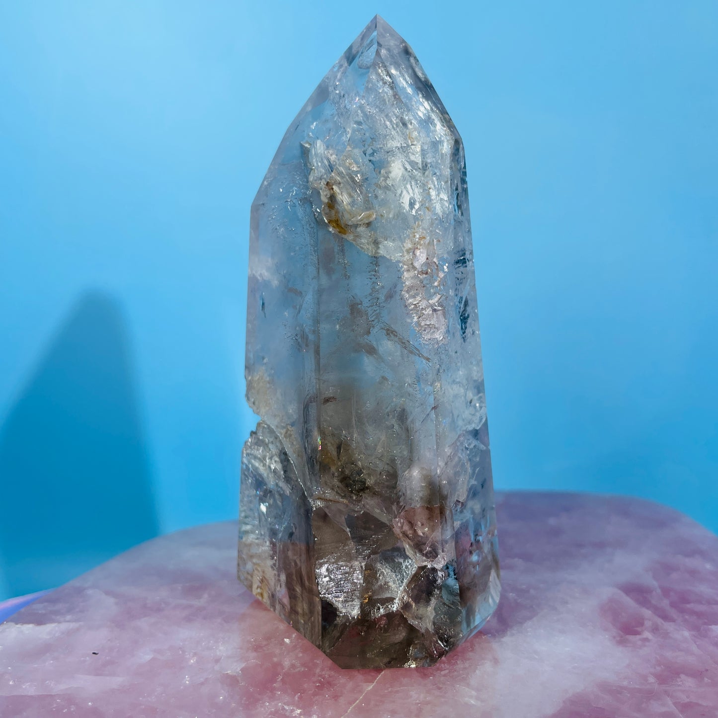 Skeletal Smoky Quartz Medium Tower