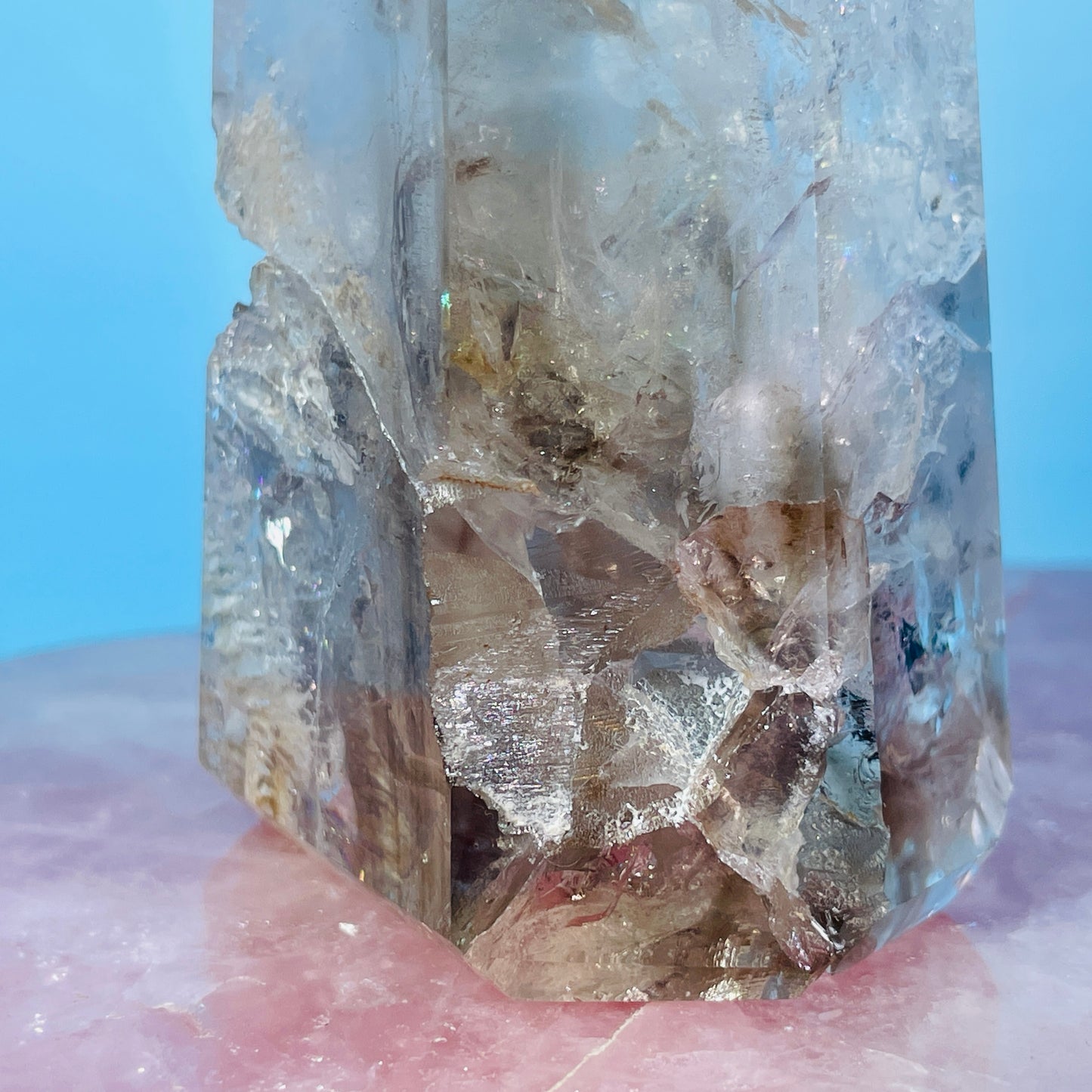 Skeletal Smoky Quartz Medium Tower