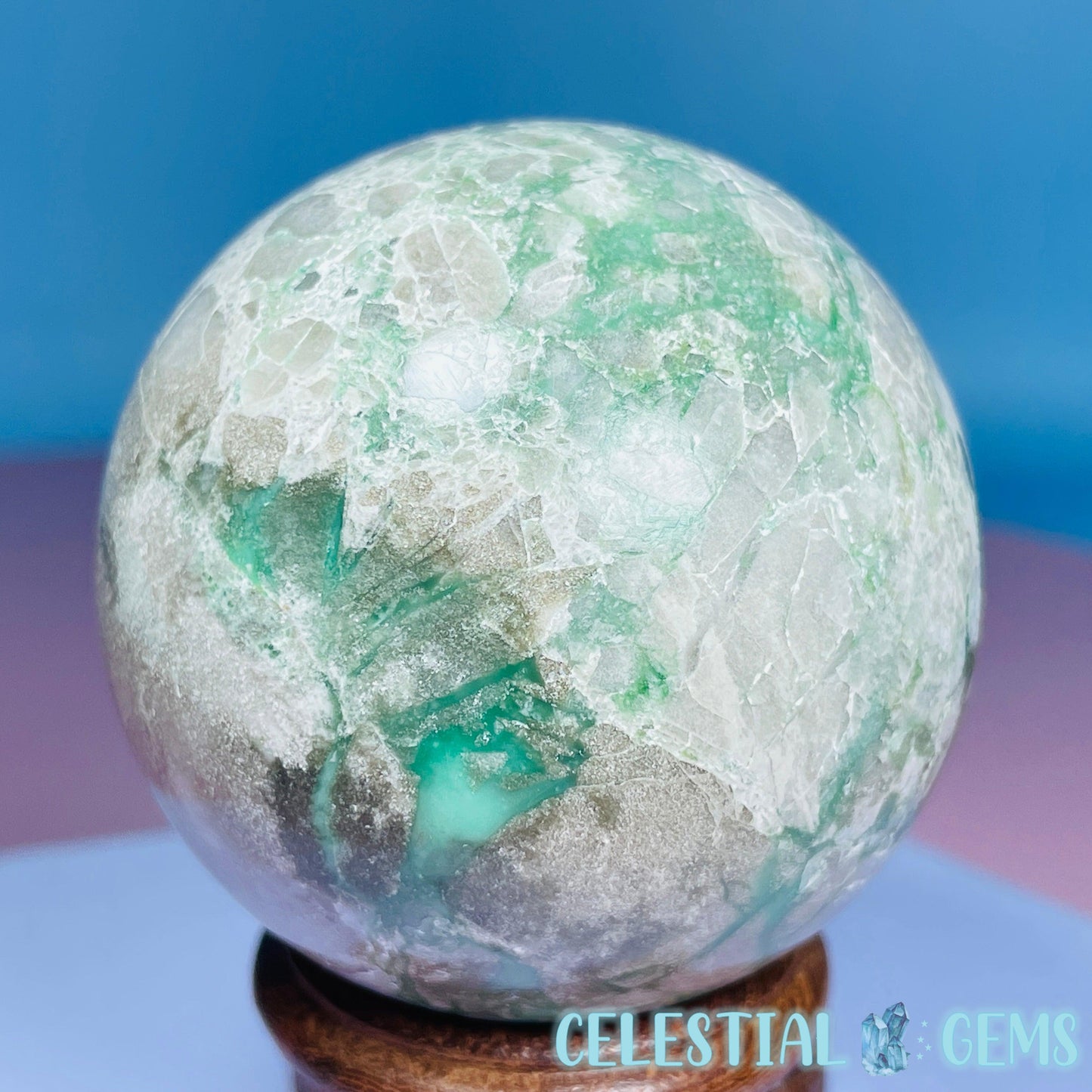 Variscite Medium Sphere