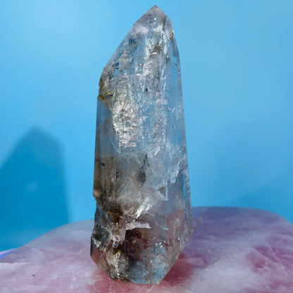 Skeletal Smoky Quartz Medium Tower