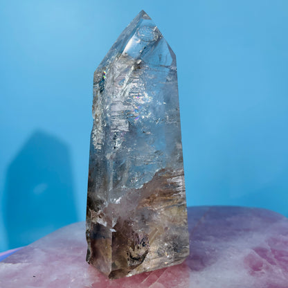 Skeletal Smoky Quartz Medium Tower