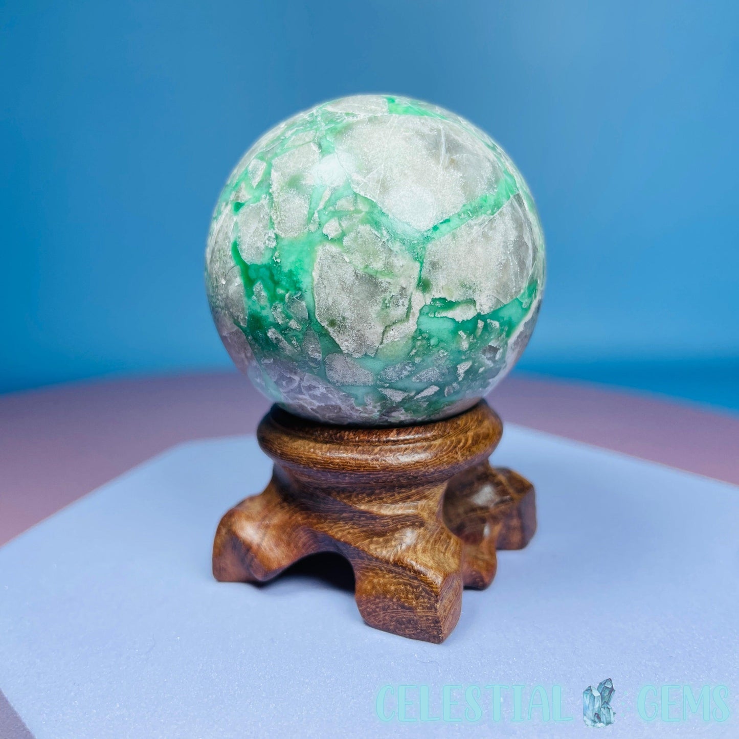 Variscite Medium Sphere