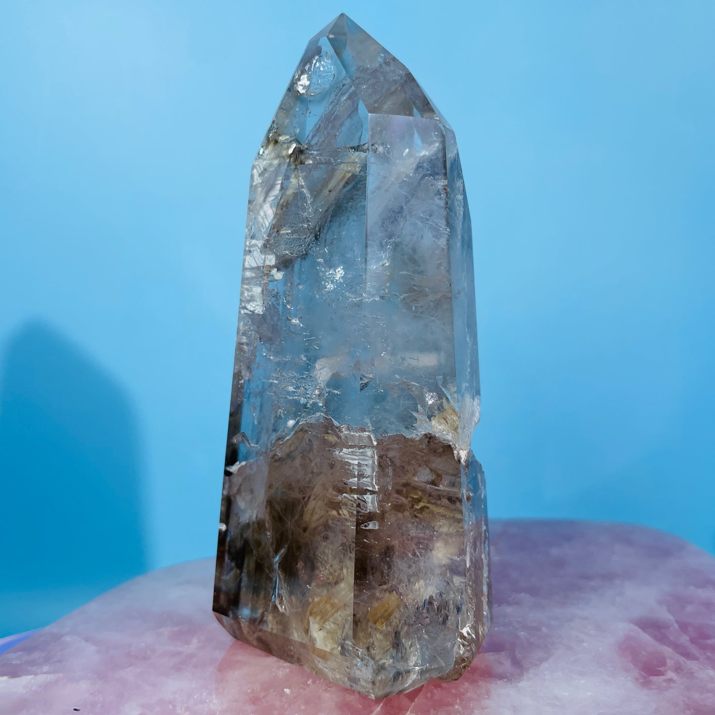 Skeletal Smoky Quartz Medium Tower