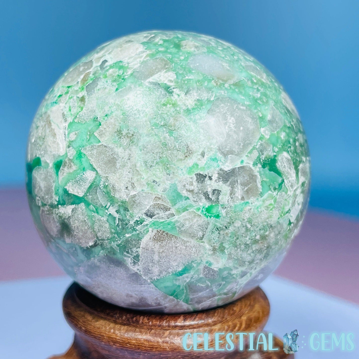 Variscite Medium Sphere