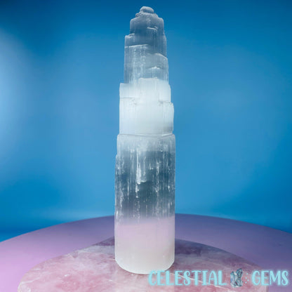 Selenite (Satin Spar) Natural Large Tower 20cm