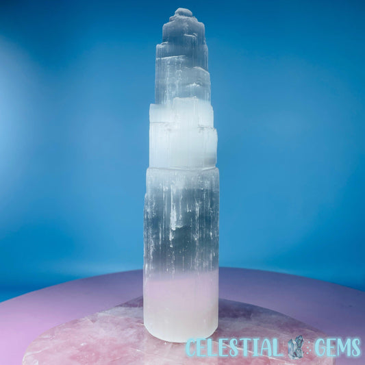 Selenite (Satin Spar) Natural Large Tower 20cm