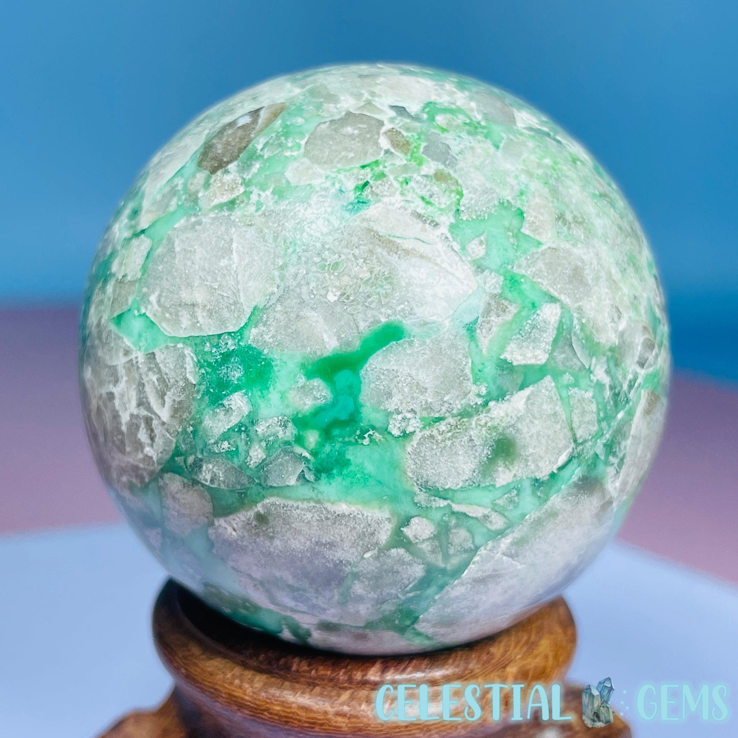 Variscite Medium Sphere