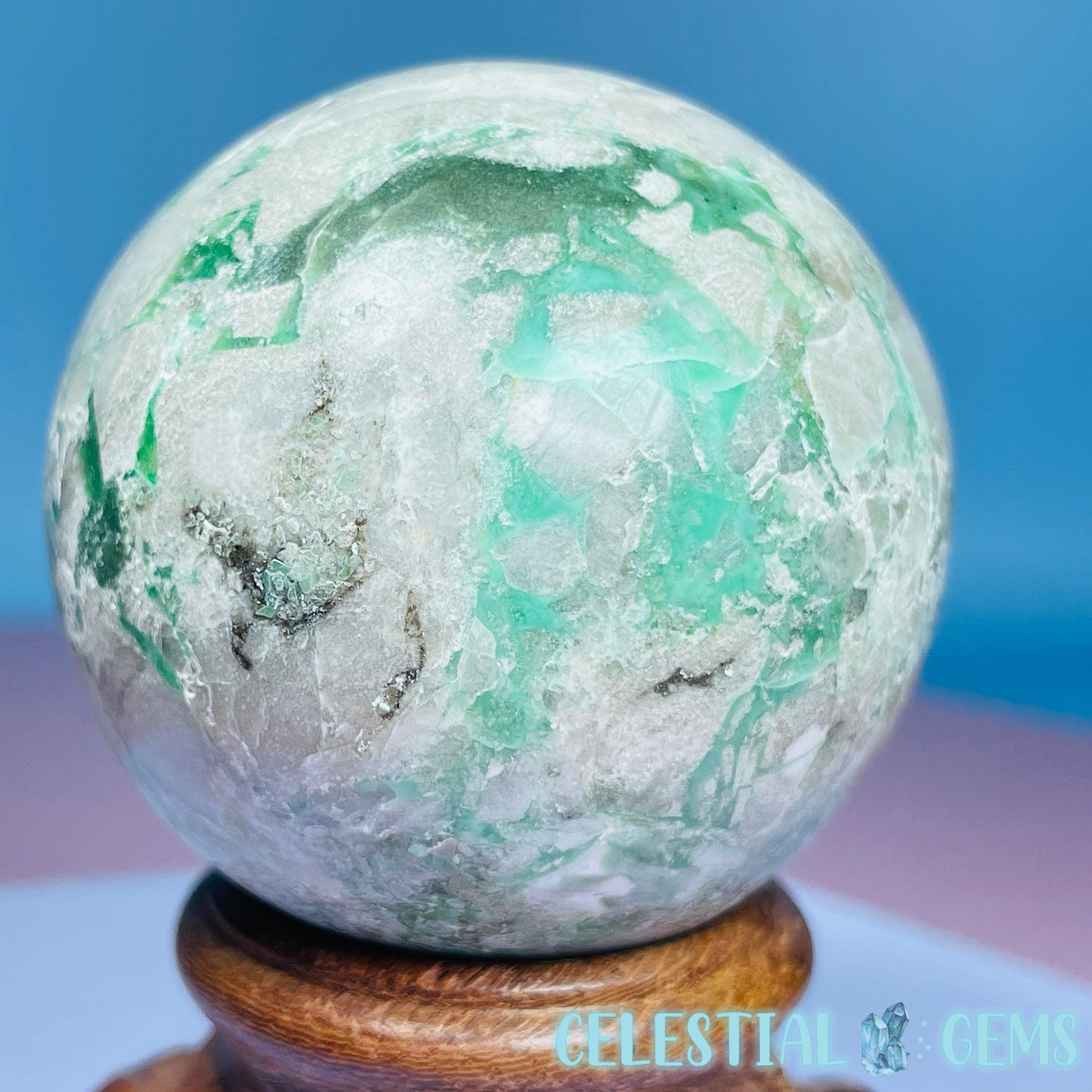 Variscite Medium Sphere