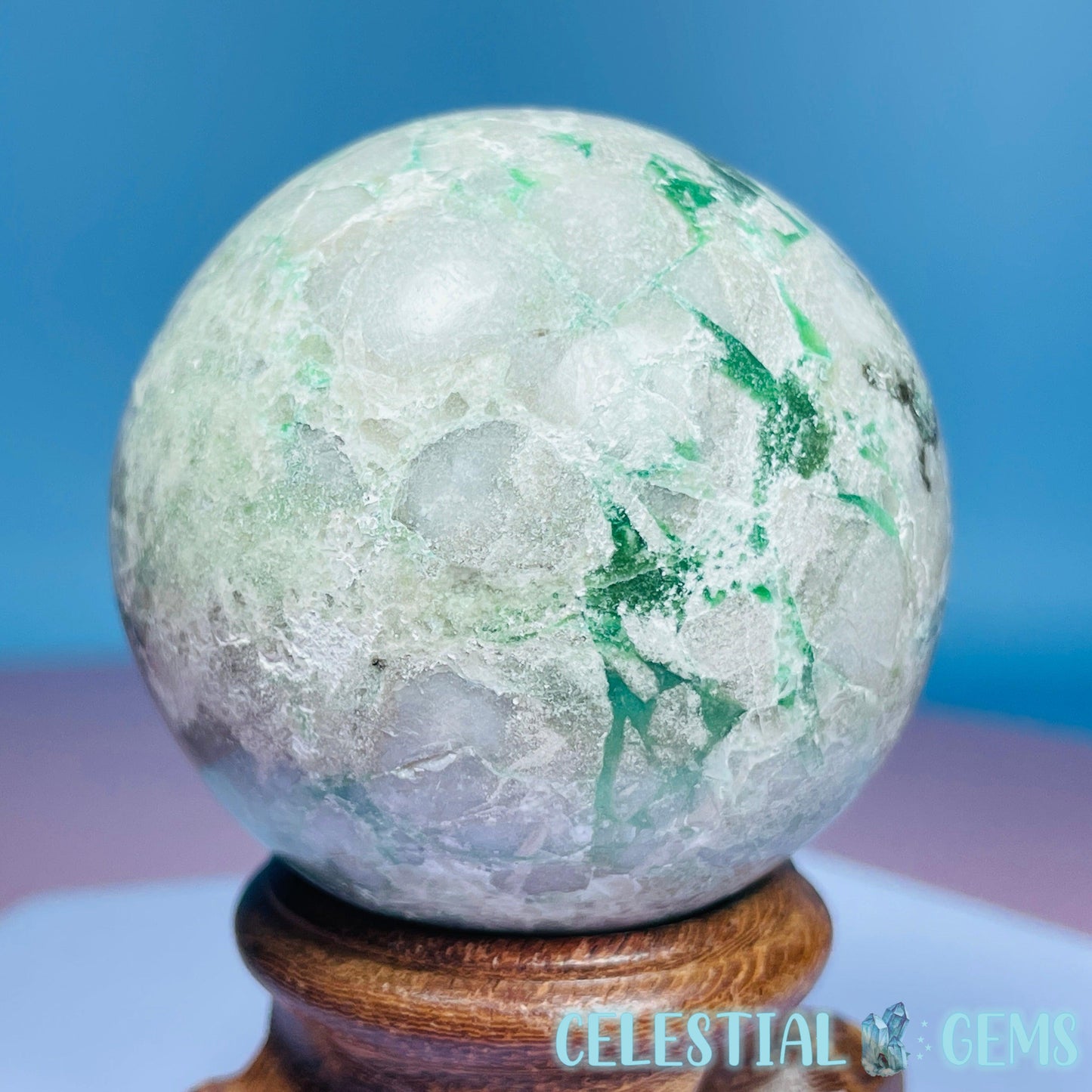 Variscite Medium Sphere