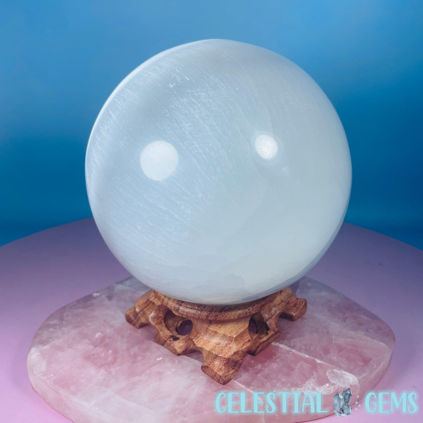 Selenite (Satin Spar) XL Sphere 12cm