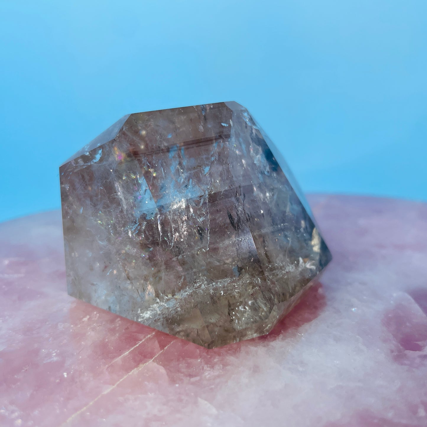 Skeletal Smoky Quartz Small Freeform (Video)