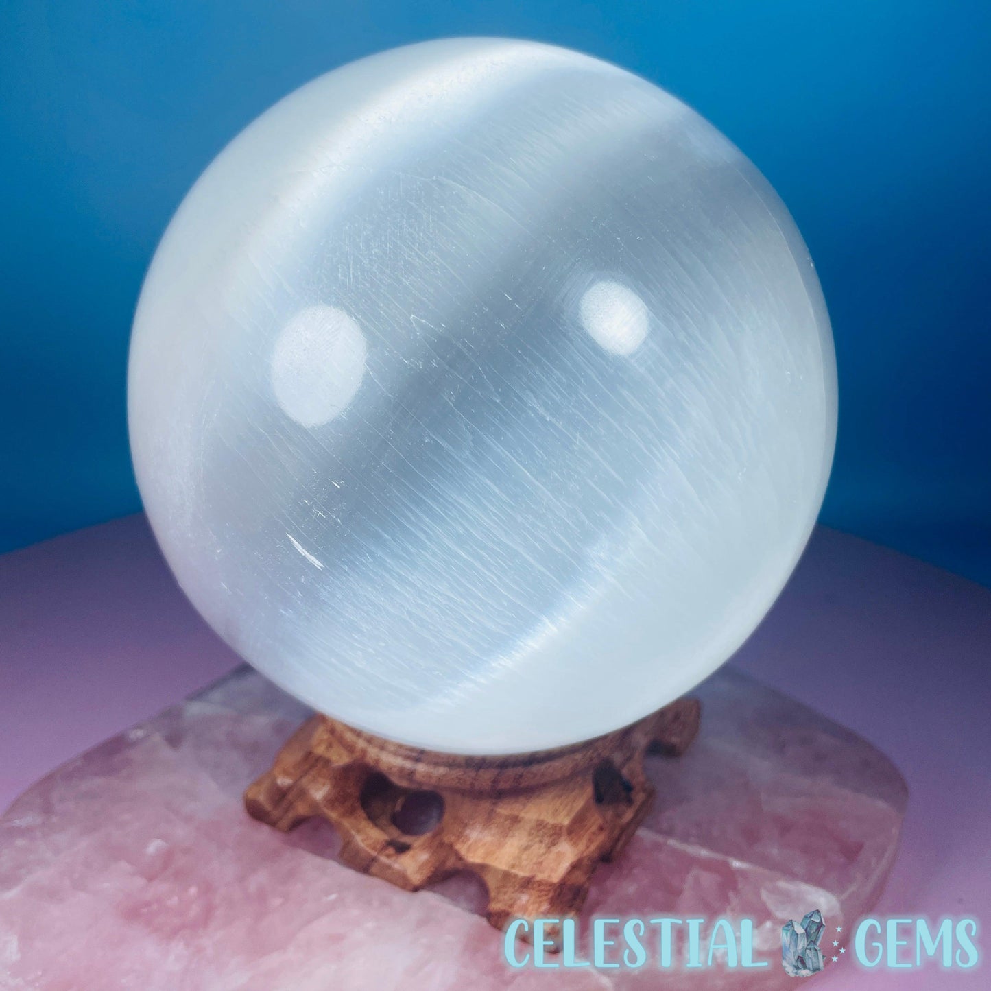 Selenite (Satin Spar) XL Sphere 12cm