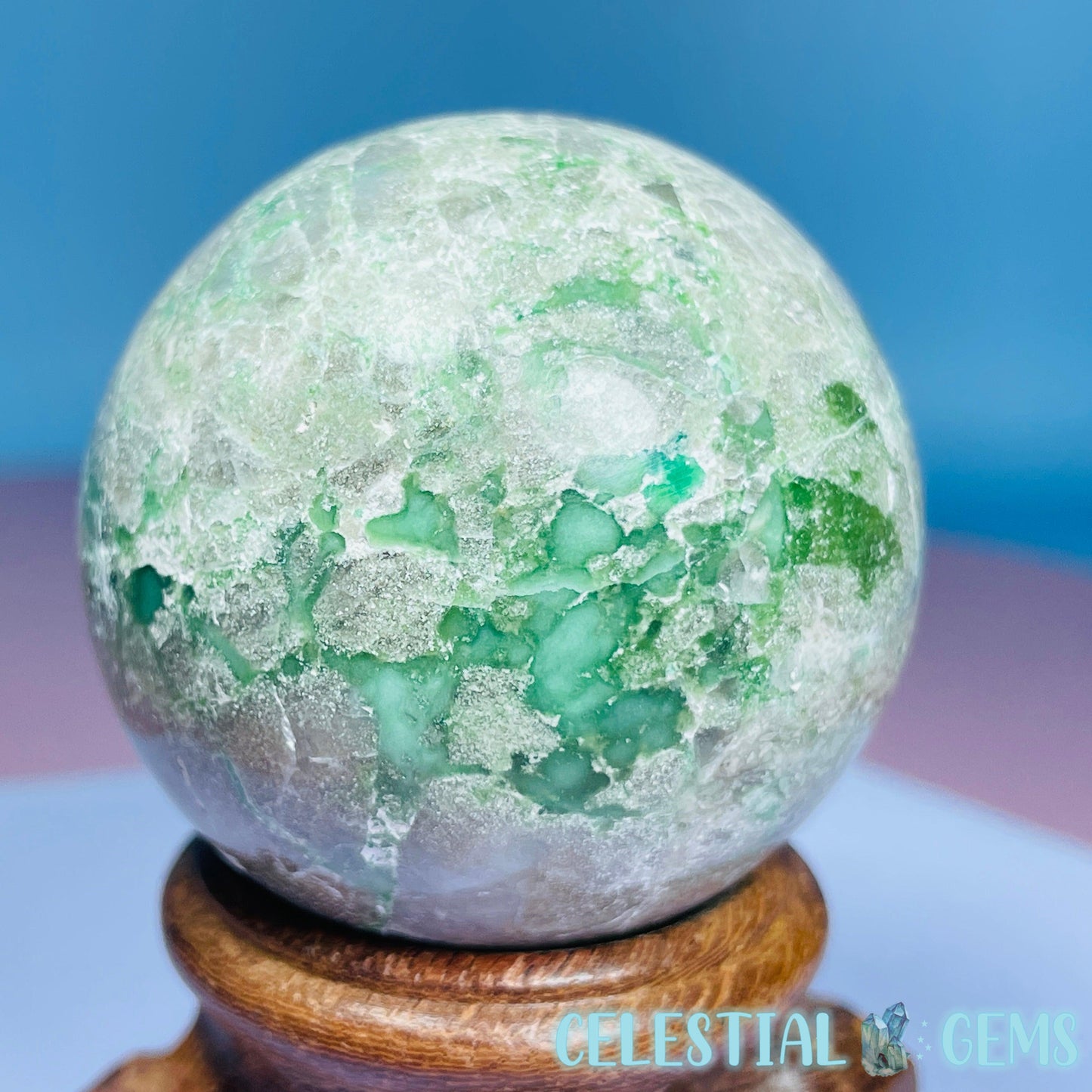 Variscite Medium Sphere