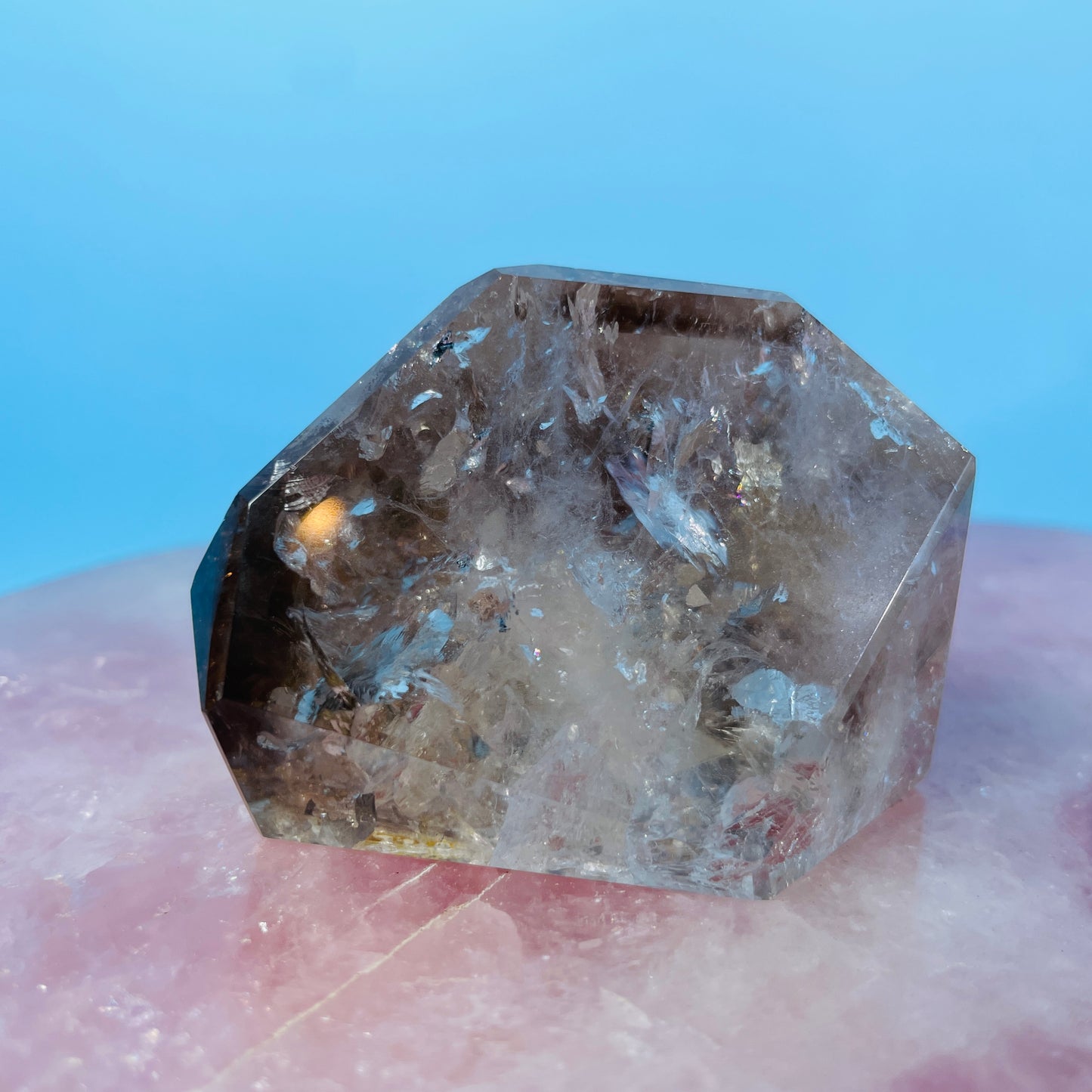 Skeletal Smoky Quartz Small Freeform (Video)