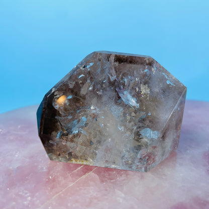 Skeletal Smoky Quartz Small Freeform (Video)