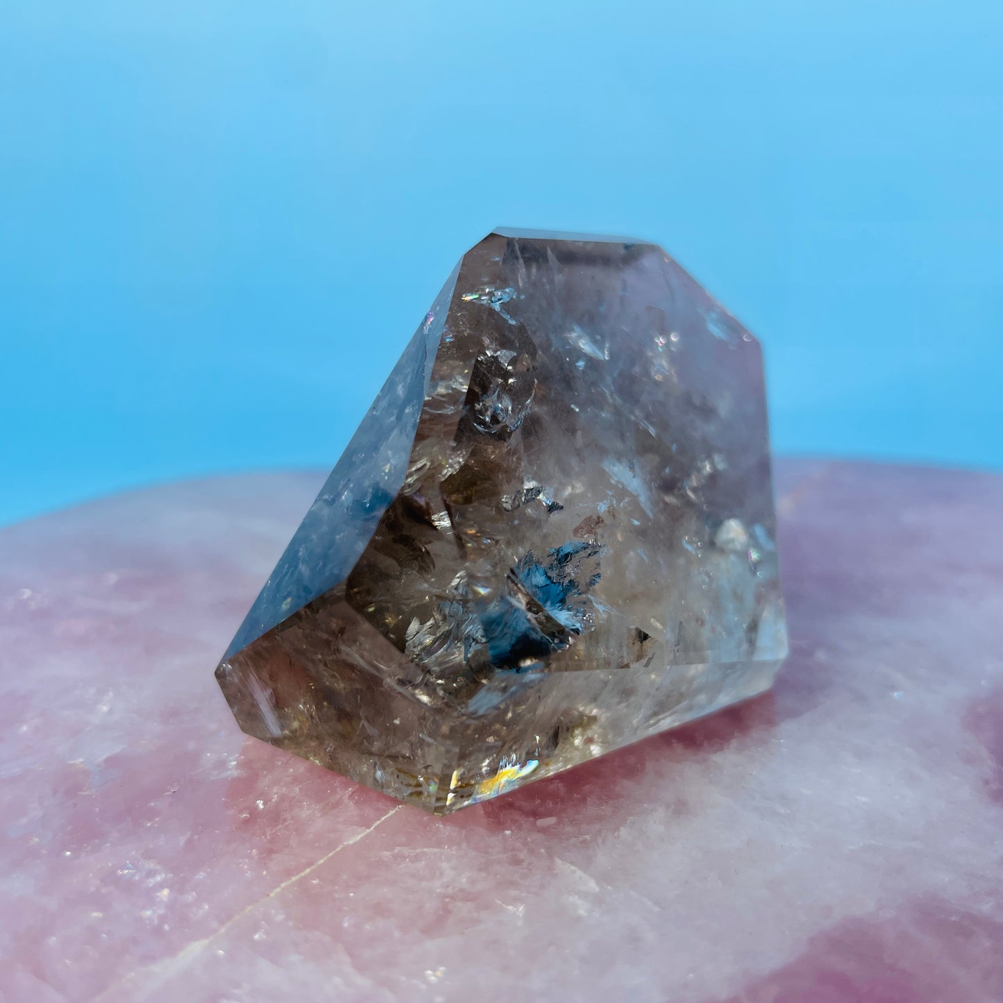 Skeletal Smoky Quartz Small Freeform (Video)