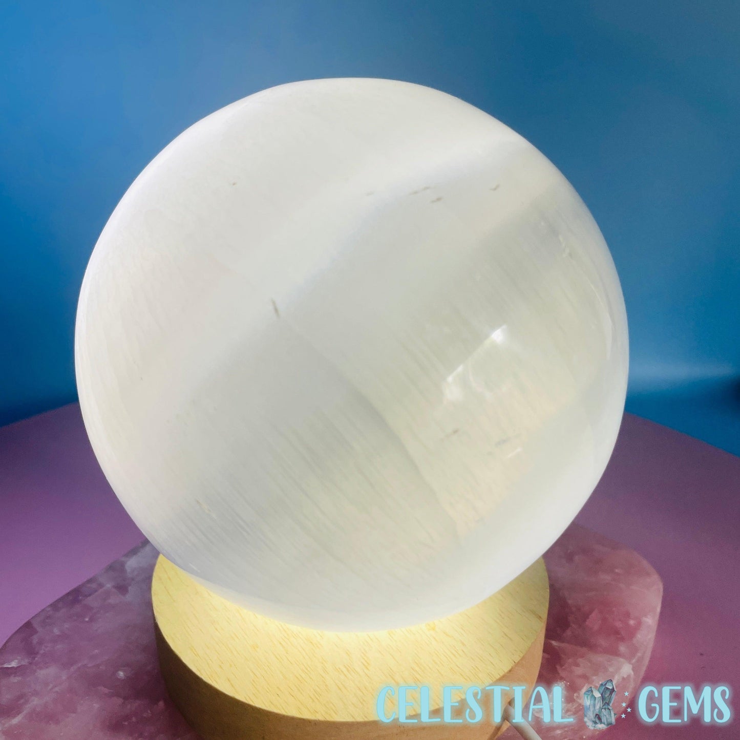 Selenite (Satin Spar) XL Sphere 12cm