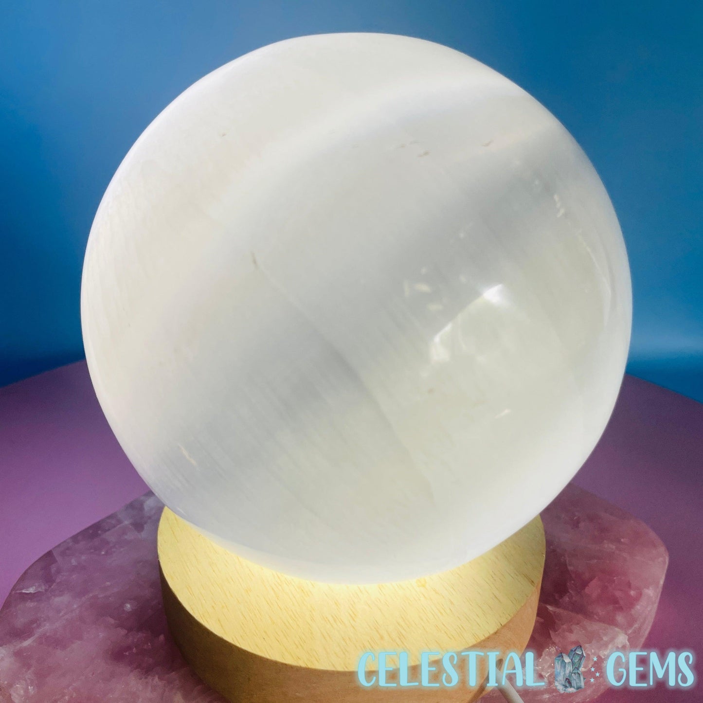 Selenite (Satin Spar) XL Sphere 12cm