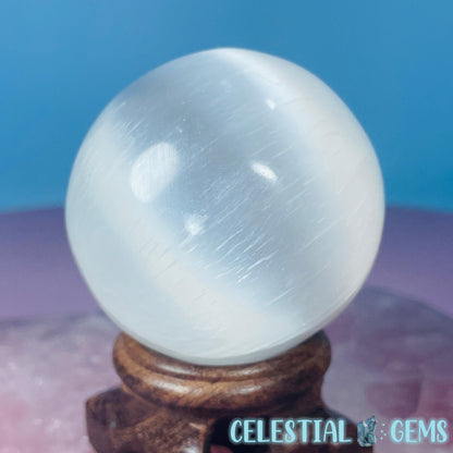 Selenite (Satin Spar) Medium Sphere 5cm