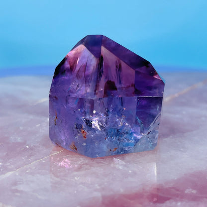 High Grade Dark Amethyst Mini Tower