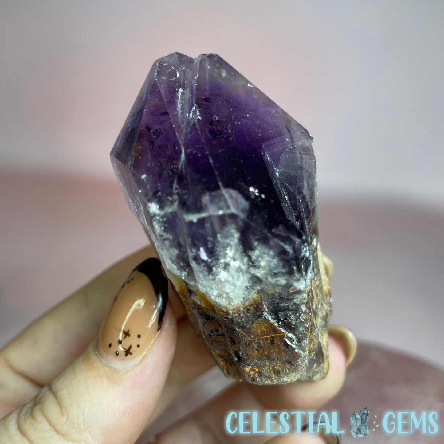 Amethyst Root Wand Medium Point