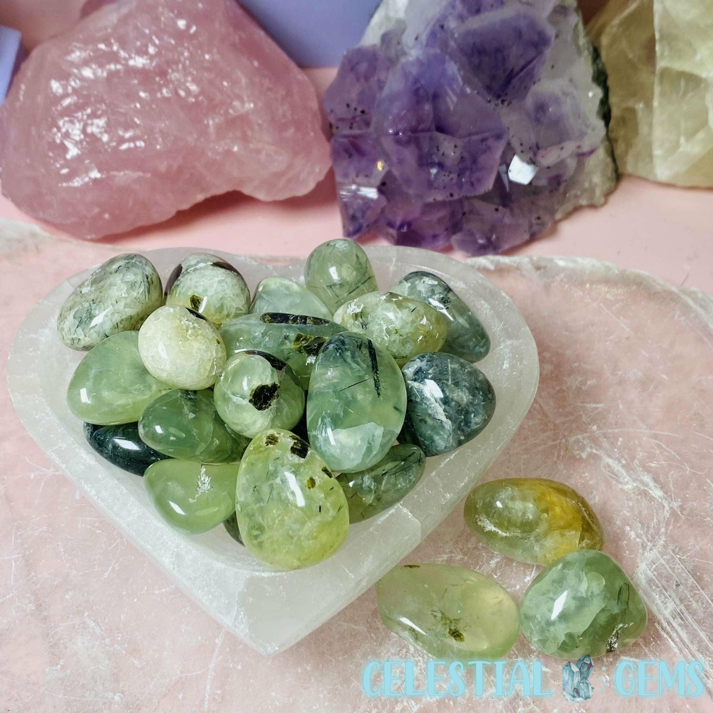 Tumble Prehnite