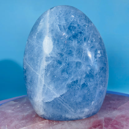 Blue Calcite Medium Freeform