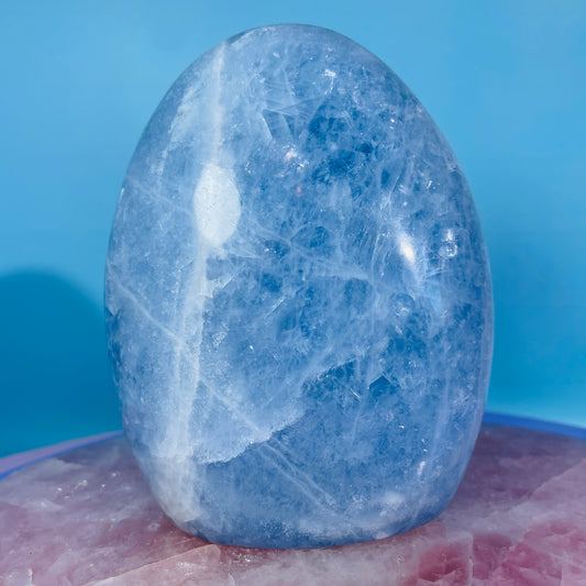Blue Calcite Medium Freeform